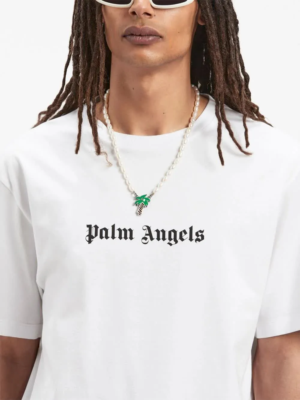 Maglietta di palme angeli slim fit