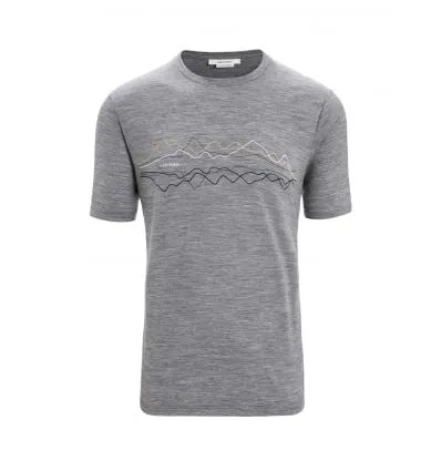 Maglietta Icebreaker Tech Lite II Icebreaker (Gritstone Heather) Uomo