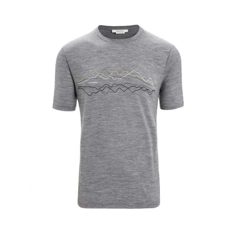Maglietta Icebreaker Tech Lite II Icebreaker (Gritstone Heather) Uomo