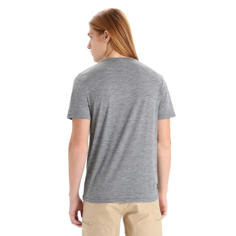 Maglietta Icebreaker Tech Lite II Icebreaker (Gritstone Heather) Uomo