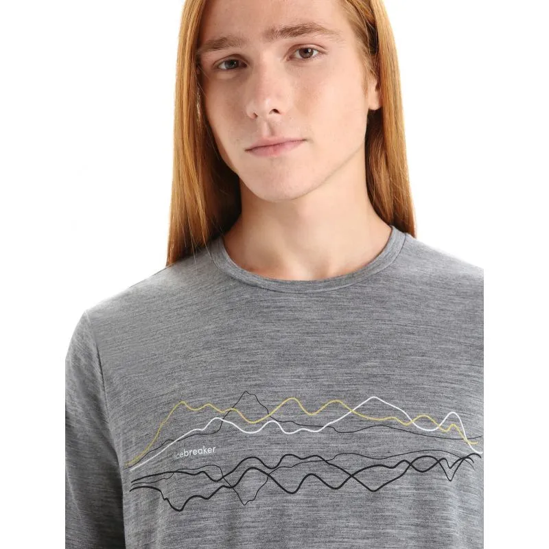 Maglietta Icebreaker Tech Lite II Icebreaker (Gritstone Heather) Uomo