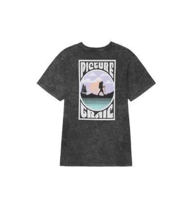 Maglietta Picture Kalajoki Tee (Black Washed) Uomo