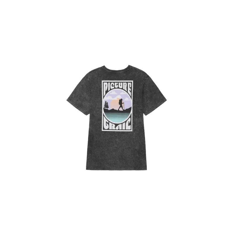 Maglietta Picture Kalajoki Tee (Black Washed) Uomo