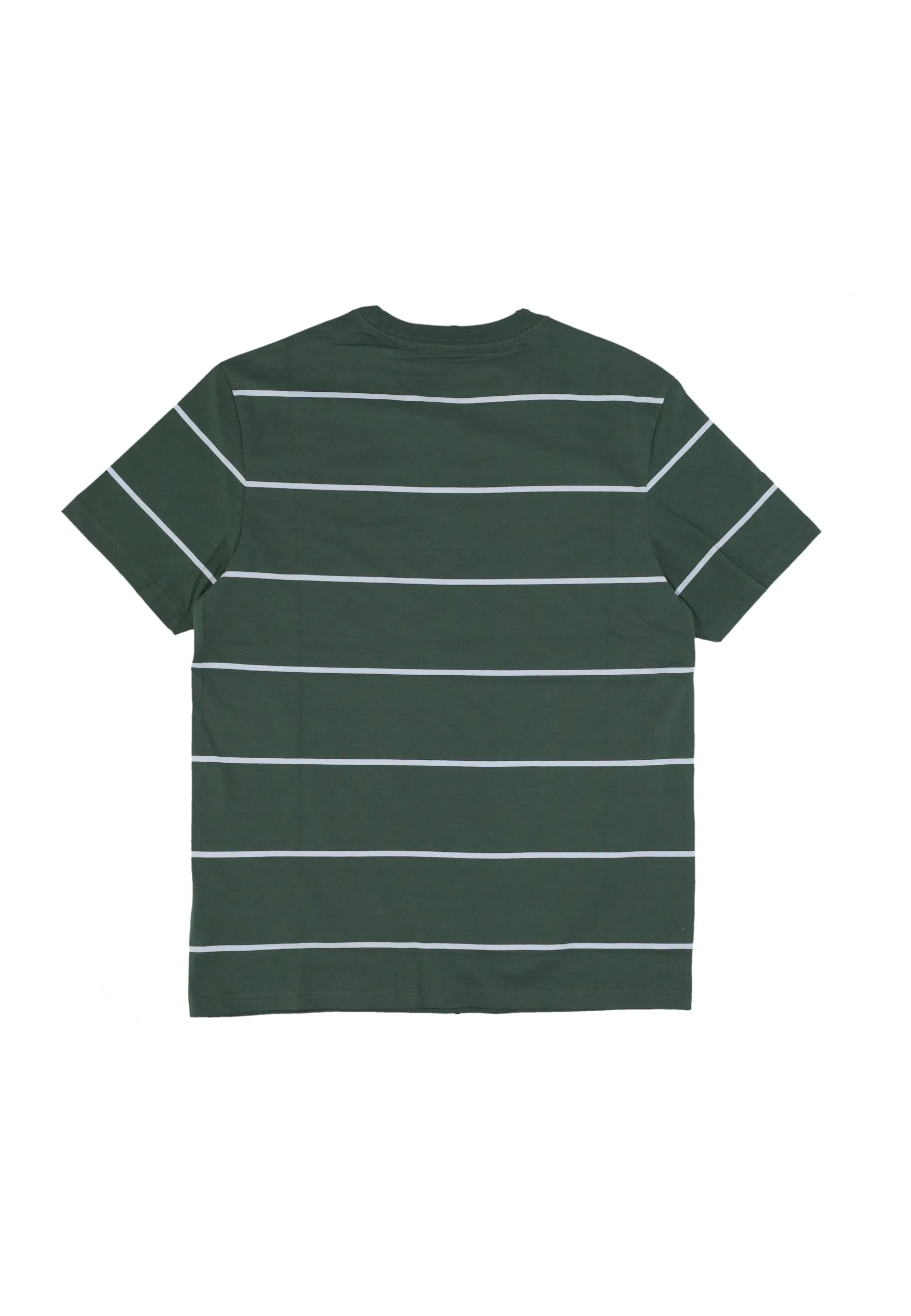 Maglietta Uomo Basic Pocket Label Tee Garden Topiary Stripes