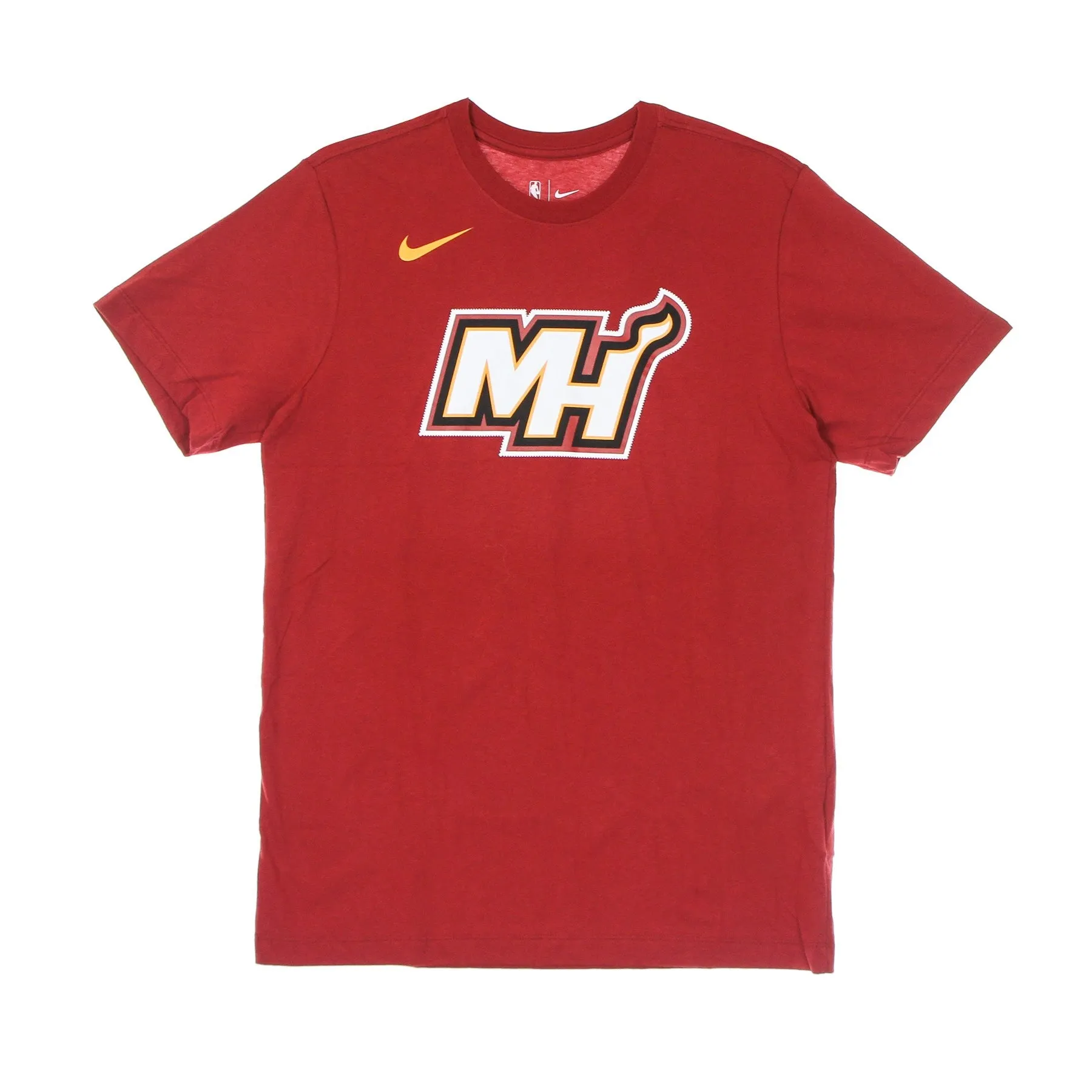 Maglietta Uomo Nba Dri Fit Essential Logo Tee Miahea Tough Red