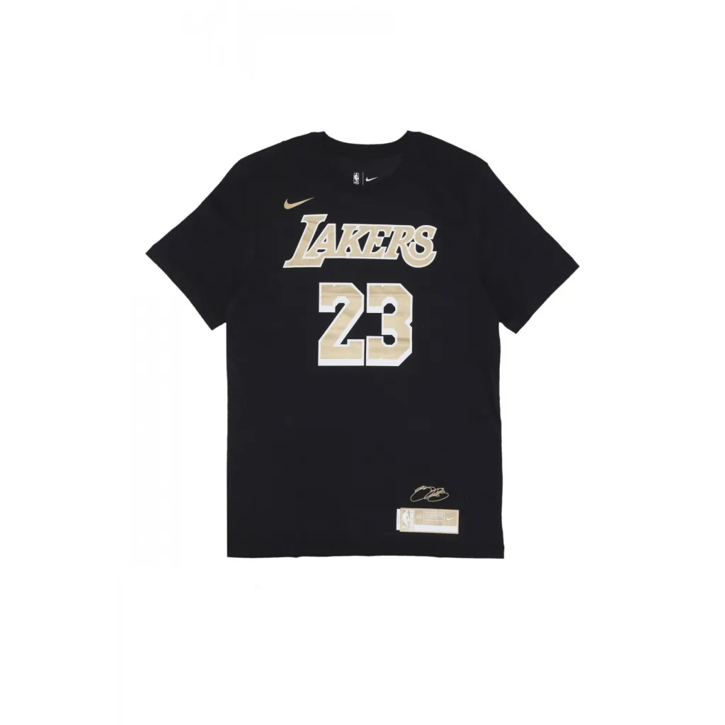 maglietta uomo nba selected series tee no 23 lebron james loslak BLACK