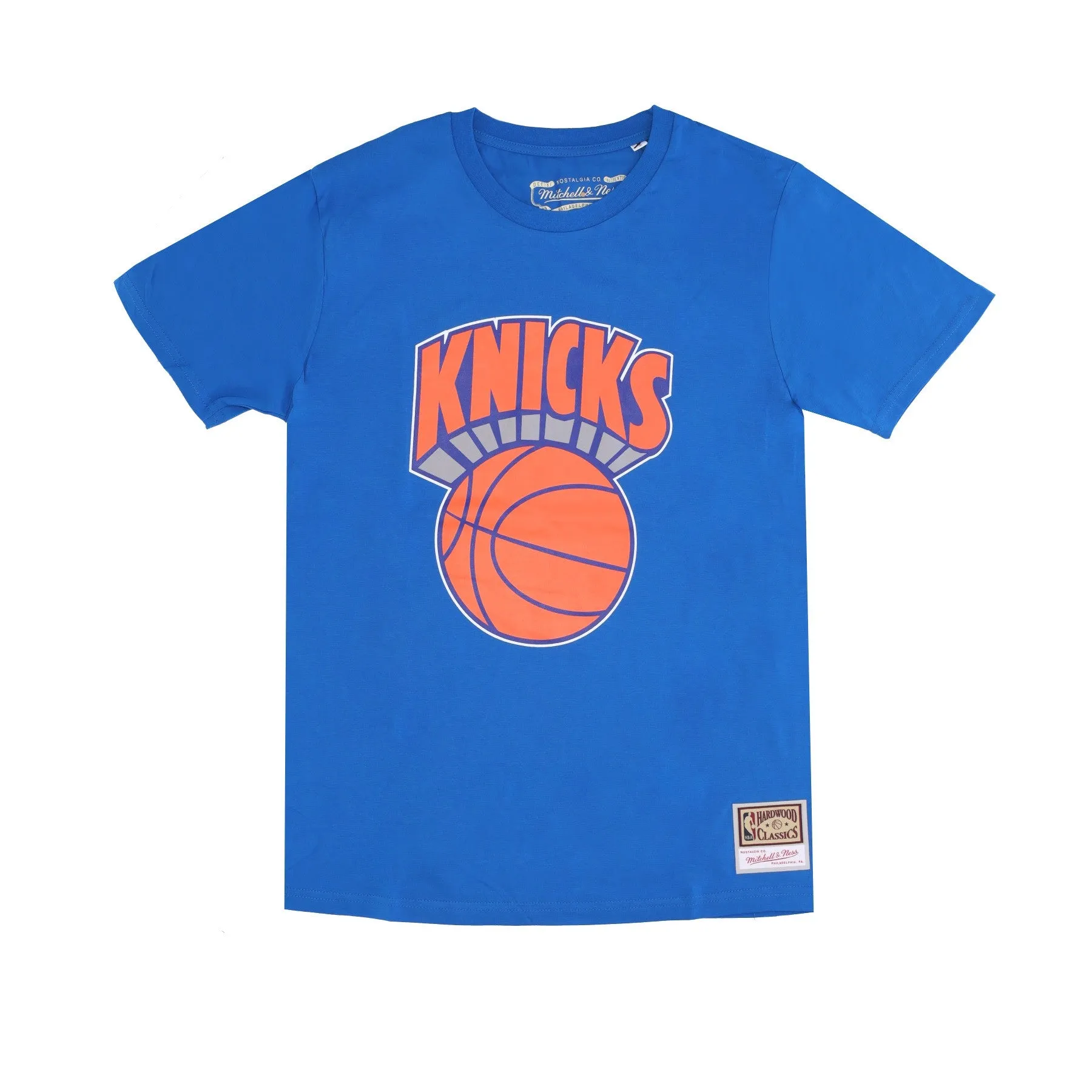 Maglietta Uomo Nba Team Logo Tee Hardwood Classics Neykni Royal