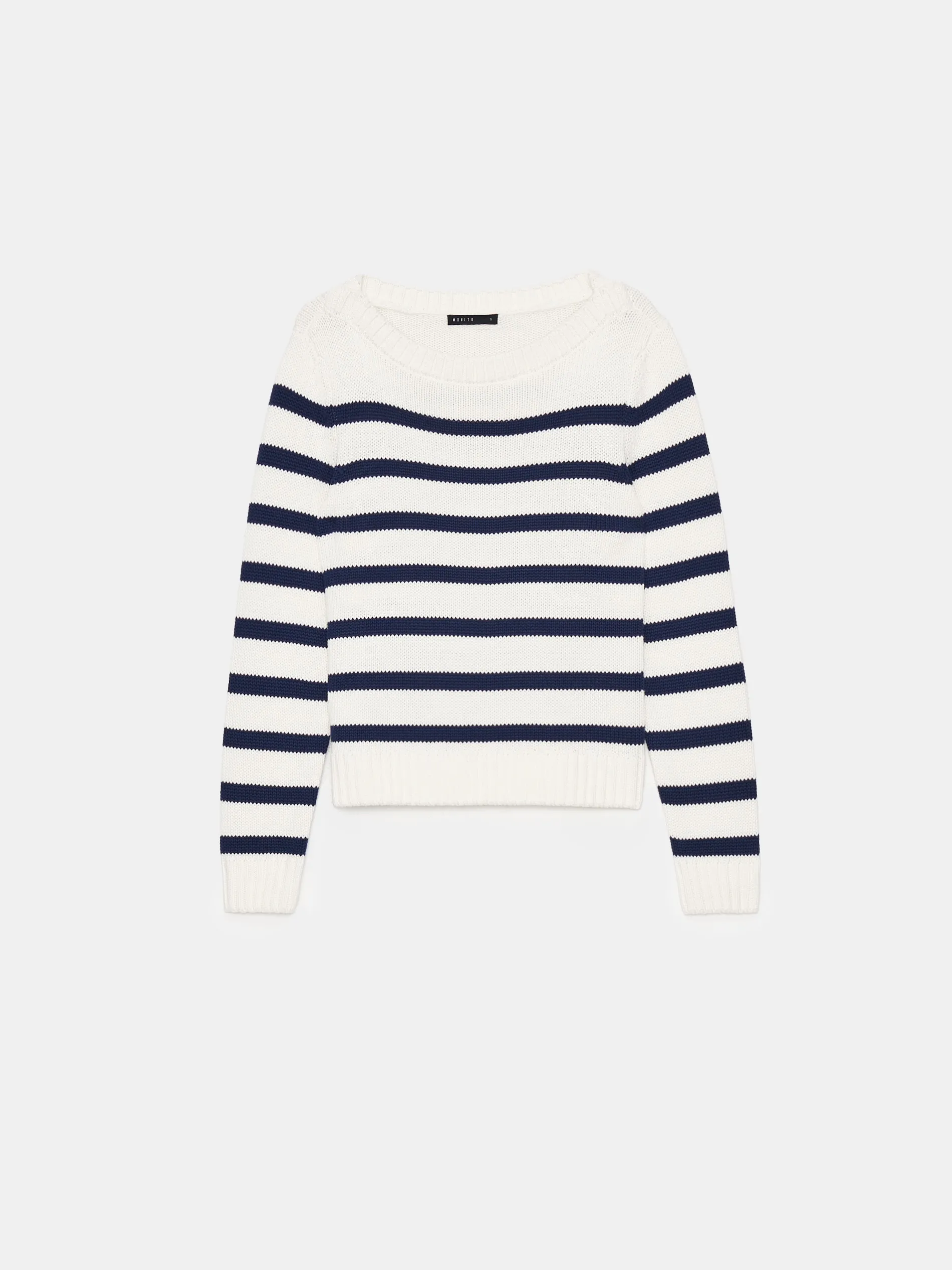 Maglione a righe