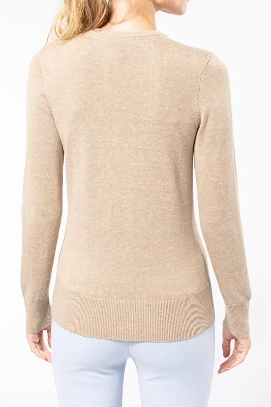 MAGLIONE SCOLLO AV DONNA