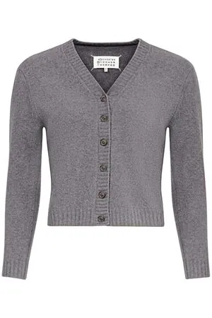 MAISON MARGIELA Abbigliamento,Maglieria Cardigan in lana grigio 