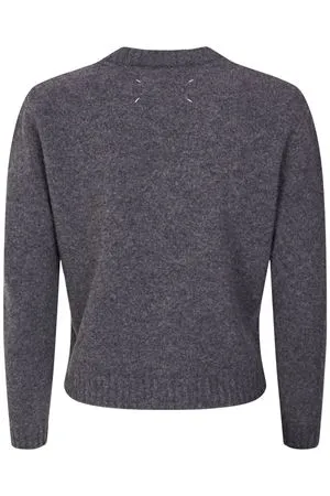 MAISON MARGIELA Abbigliamento,Maglieria Cardigan in lana grigio 