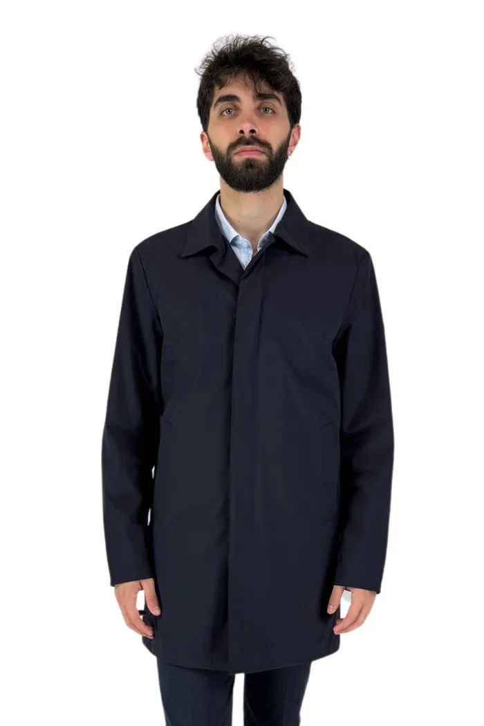 Markup cappotto in nylon con patch logo mk694014