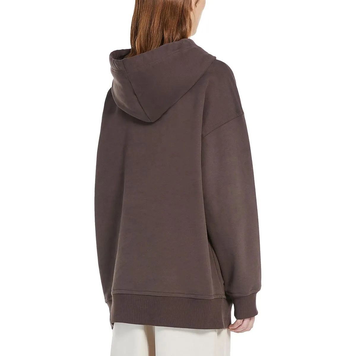      MAX MARA WEEKEND FELPA OVER IN JERSEY DI COTONE GARZATO DONNA  