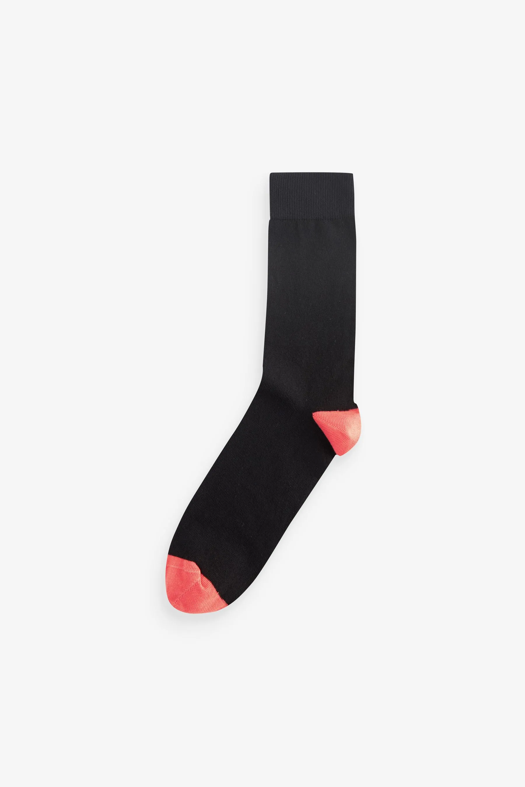 Mens Cotton Rich Black Socks    