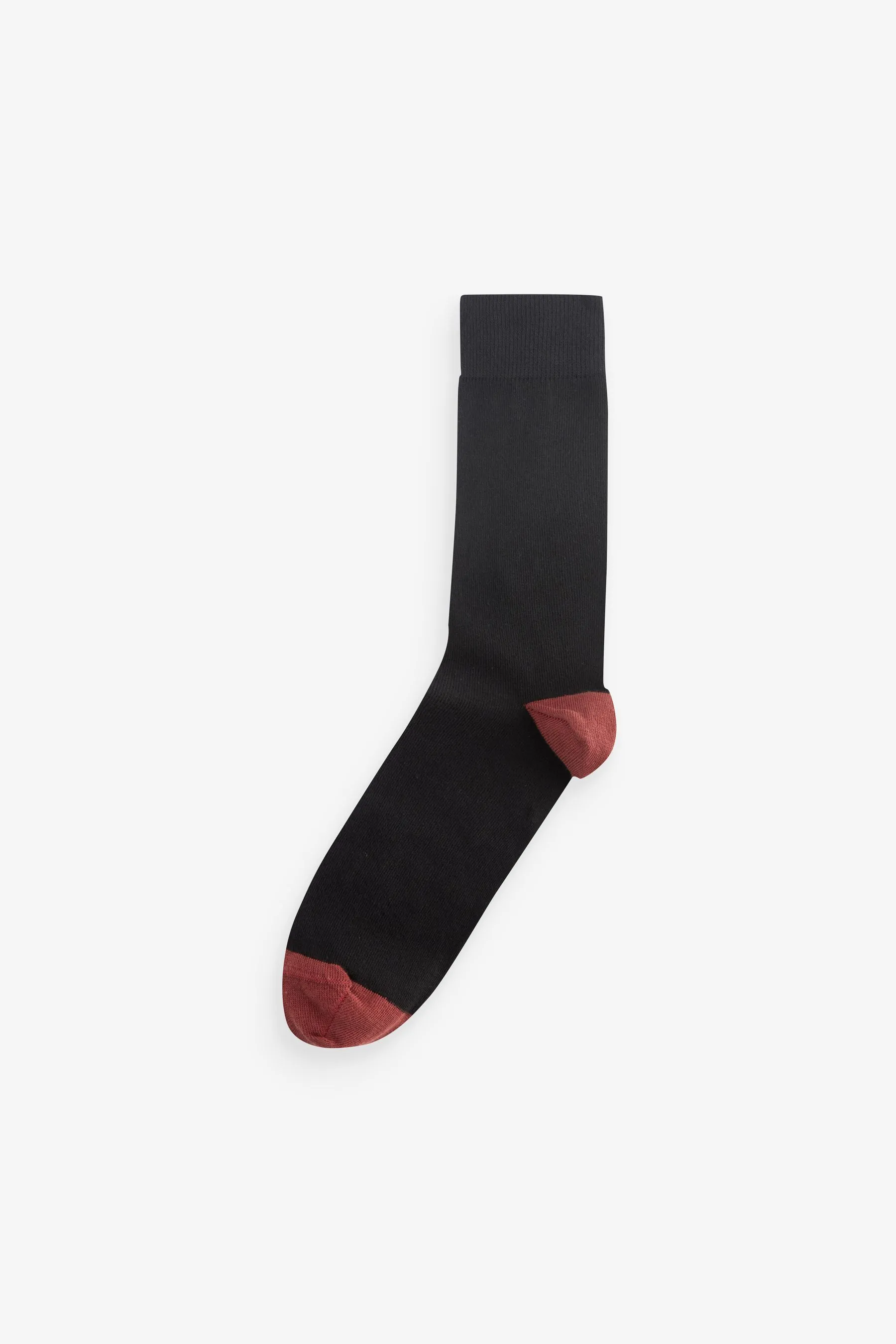 Mens Cotton Rich Black Socks    