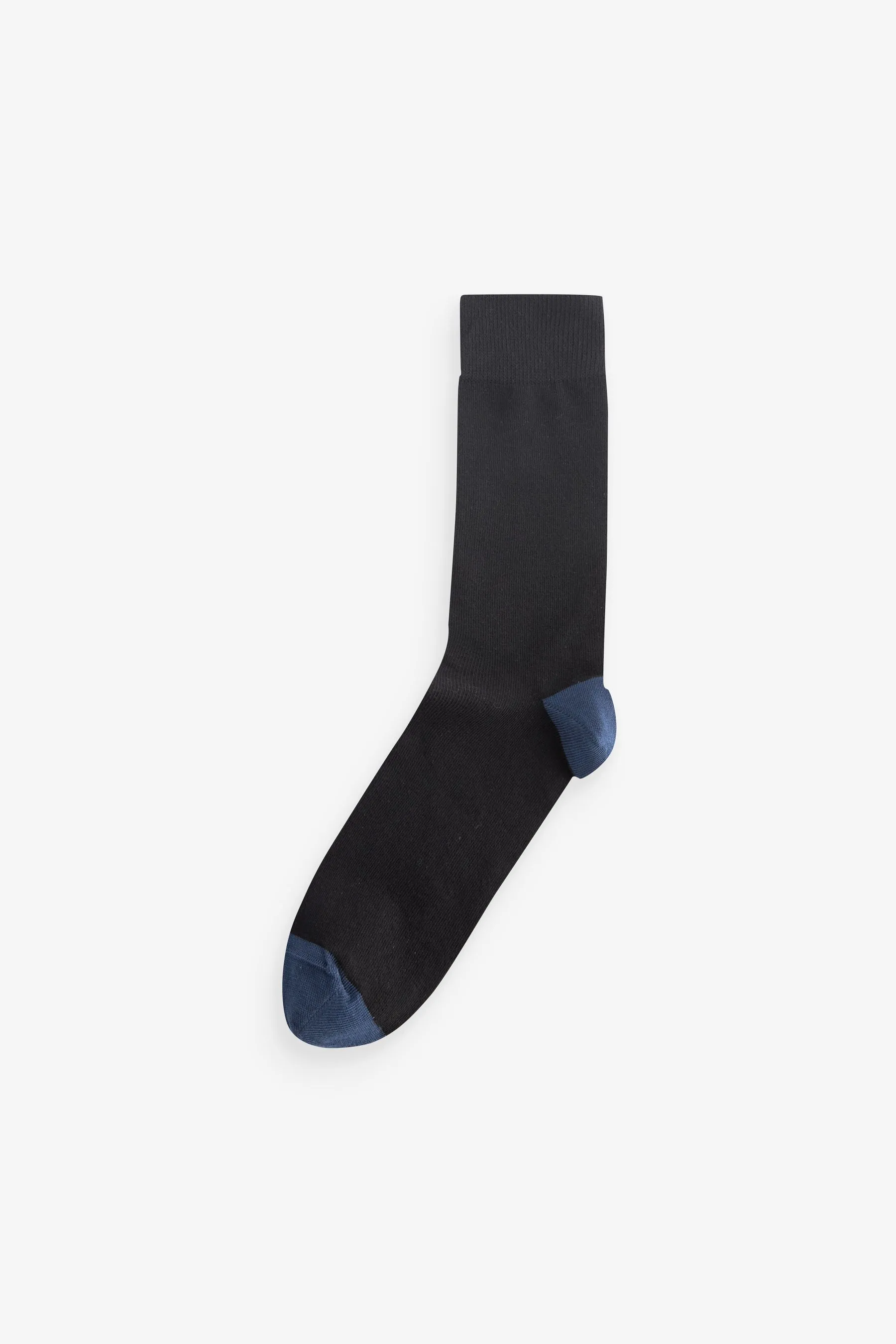 Mens Cotton Rich Black Socks    