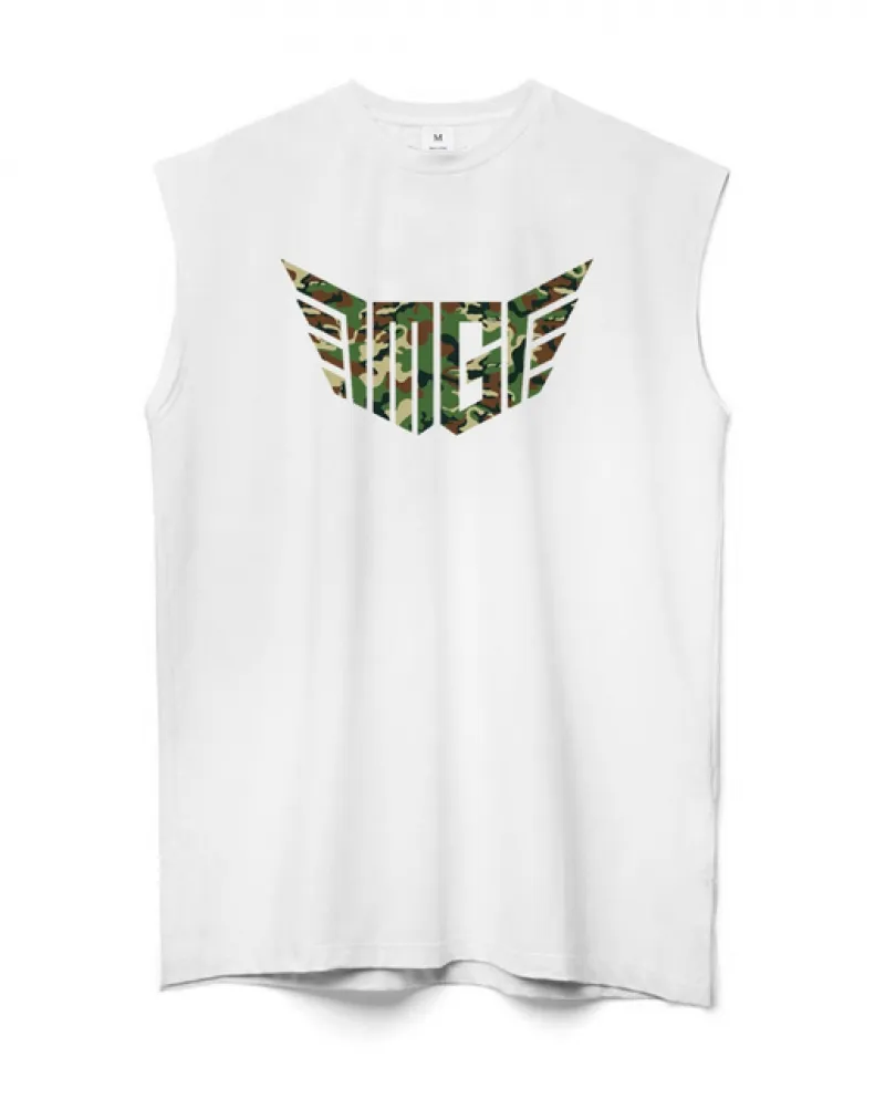 Mens Fashion Skin Friendly Fitness senza maniche T Shirt Maglia estiva ad asciugatura rapida Gilet sportivo da corsa Canotta da