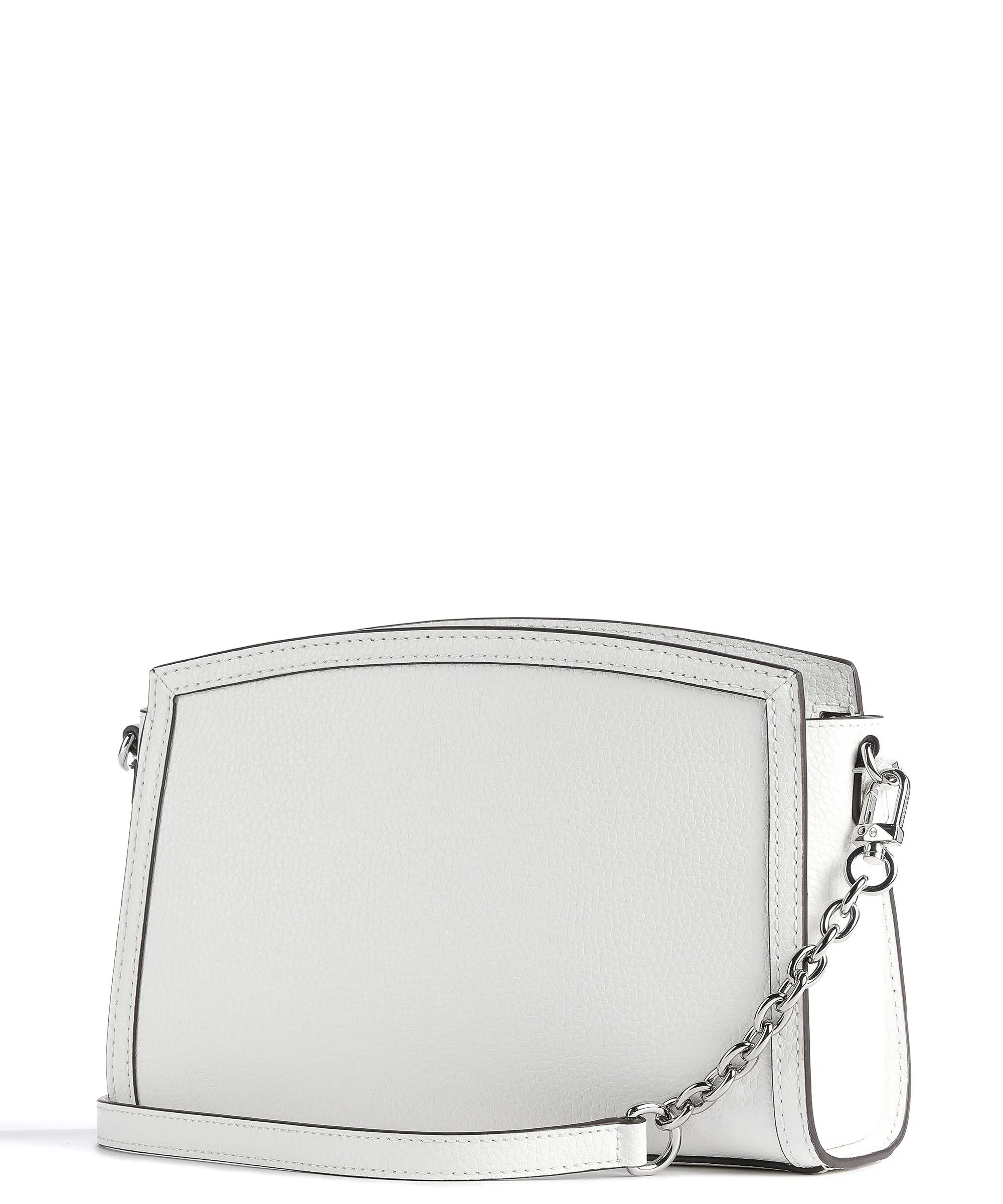  Michael Kors Chantal Borsa a tracolla pelle di vacchetta grana bianco  