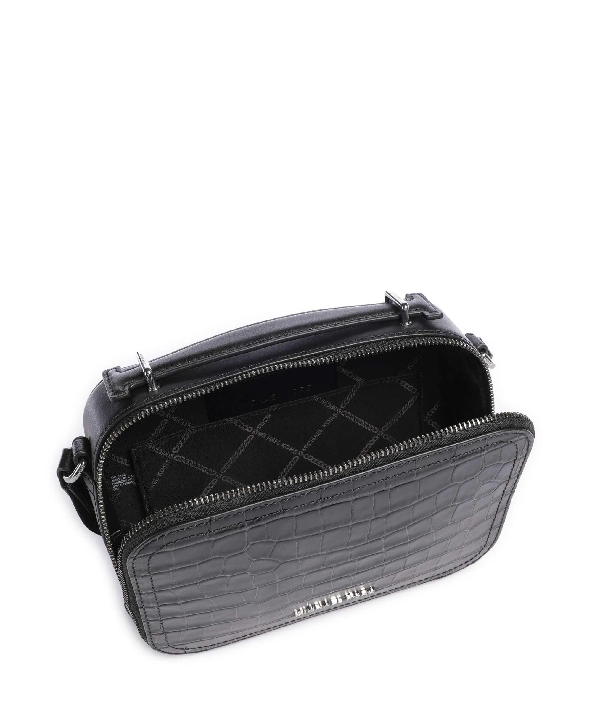  Michael Kors Hudson Borsa a tracolla pelle bovina nero  