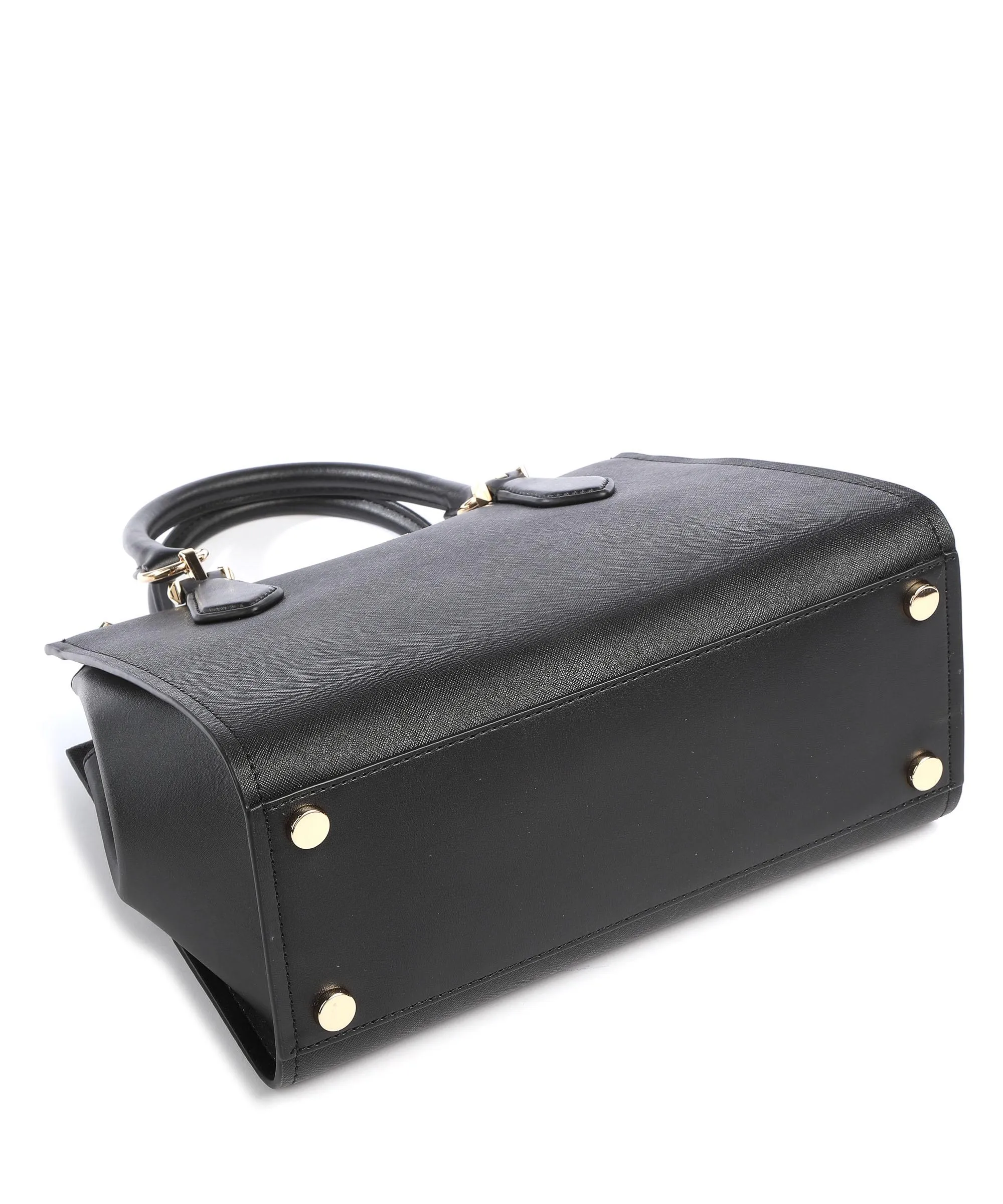  Michael Kors Marilyn Borsa a mano pelle di vacchetta saffiano nero  