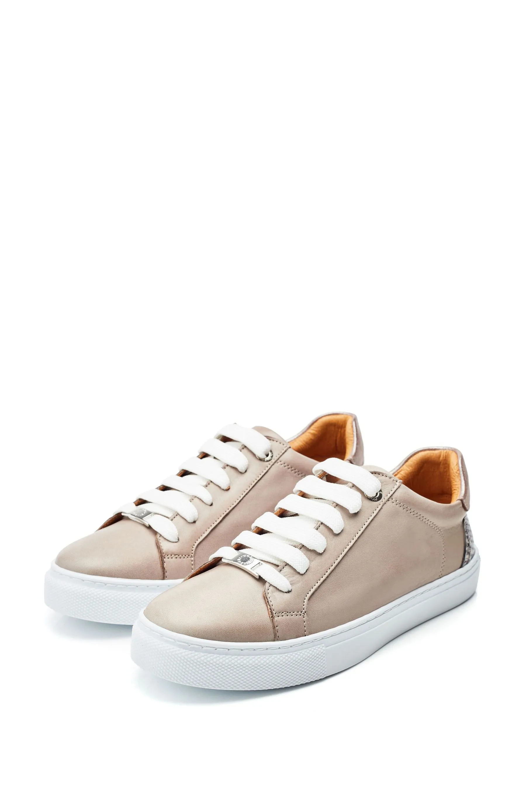 Moda in Pelle Braidie Slim Sole Stringato Scarpe da ginnastica    