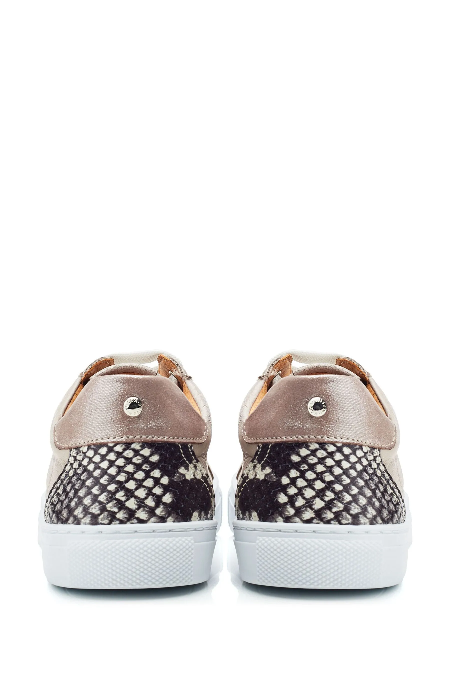 Moda in Pelle Braidie Slim Sole Stringato Scarpe da ginnastica    