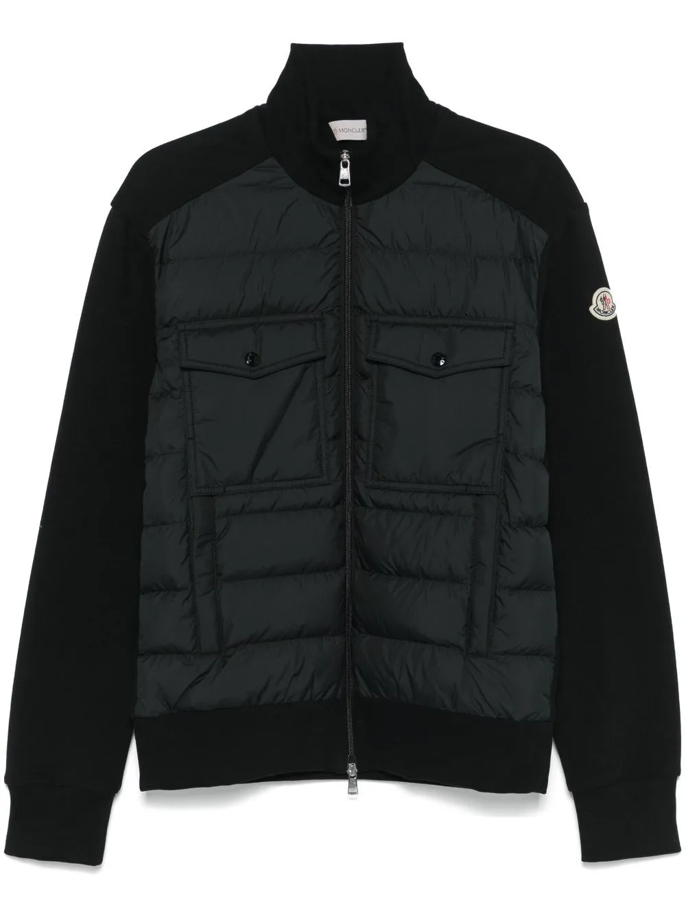Moncler-Giacca con inserti