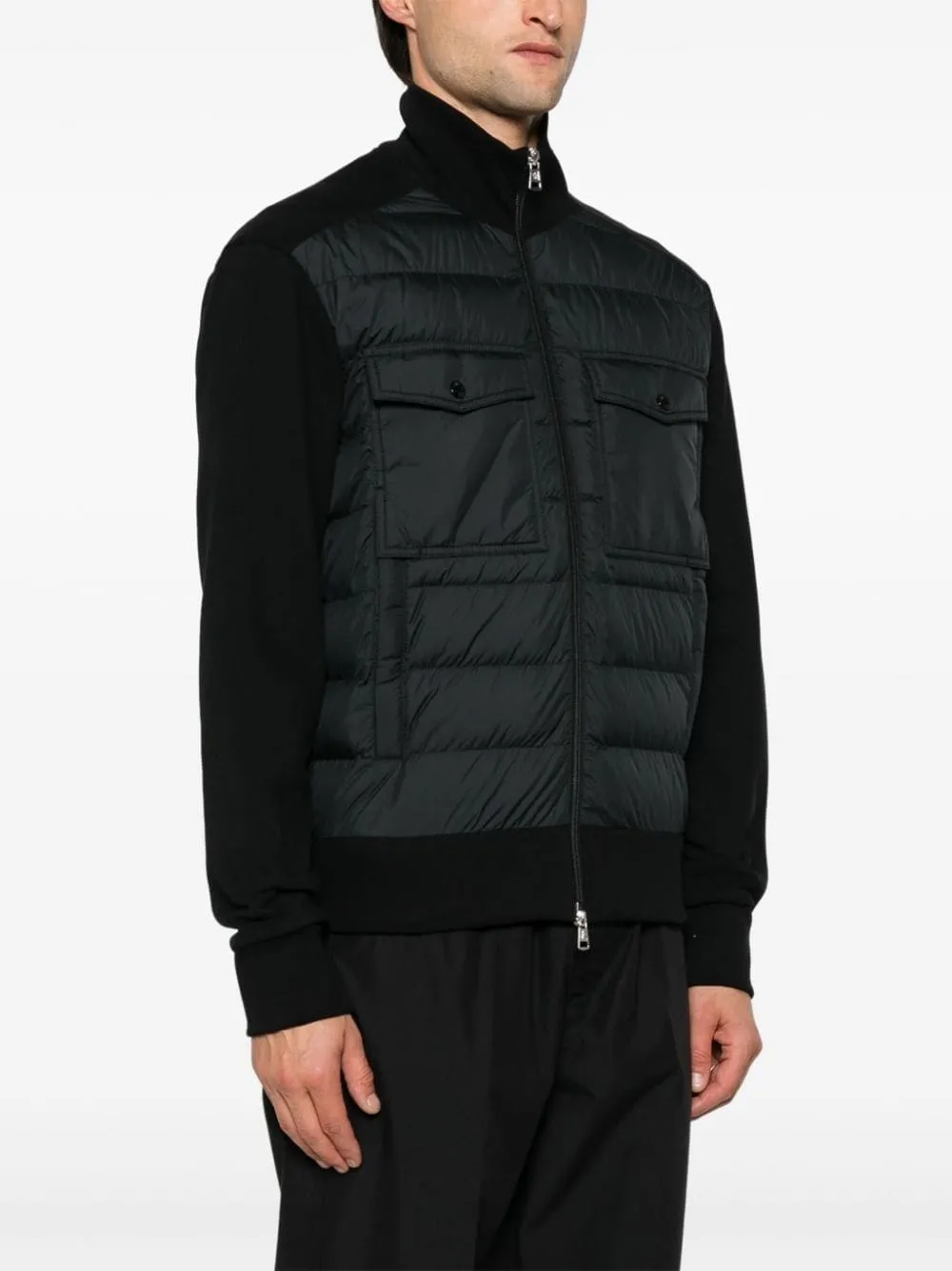 Moncler-Giacca con inserti