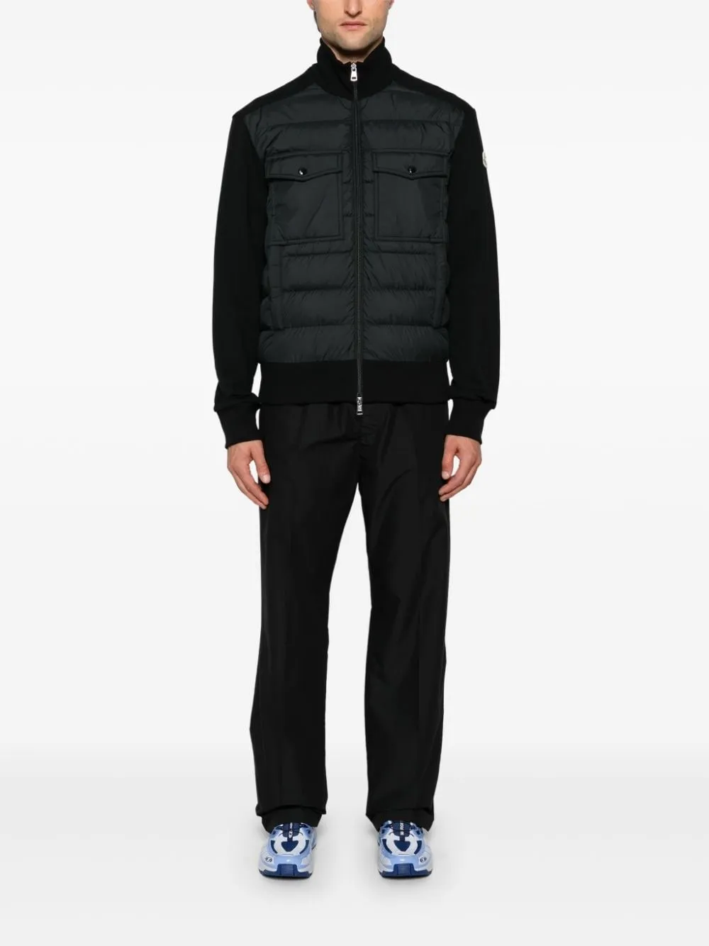 Moncler-Giacca con inserti
