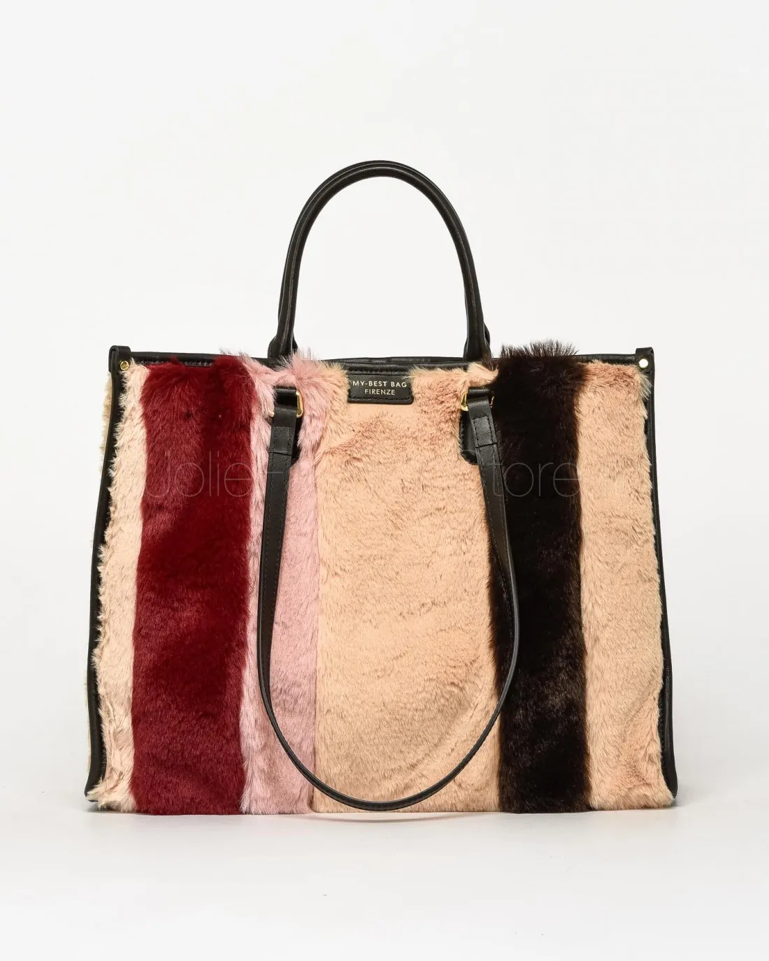 ---------------  ---------------  ---------------  ---------------  --------------My Best Bag Atena Aspen Handbag in Eco Fur Bon