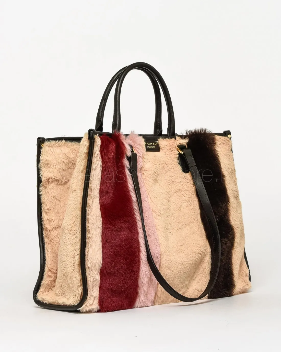 ---------------  ---------------  ---------------  ---------------  --------------My Best Bag Atena Aspen Handbag in Eco Fur Bon