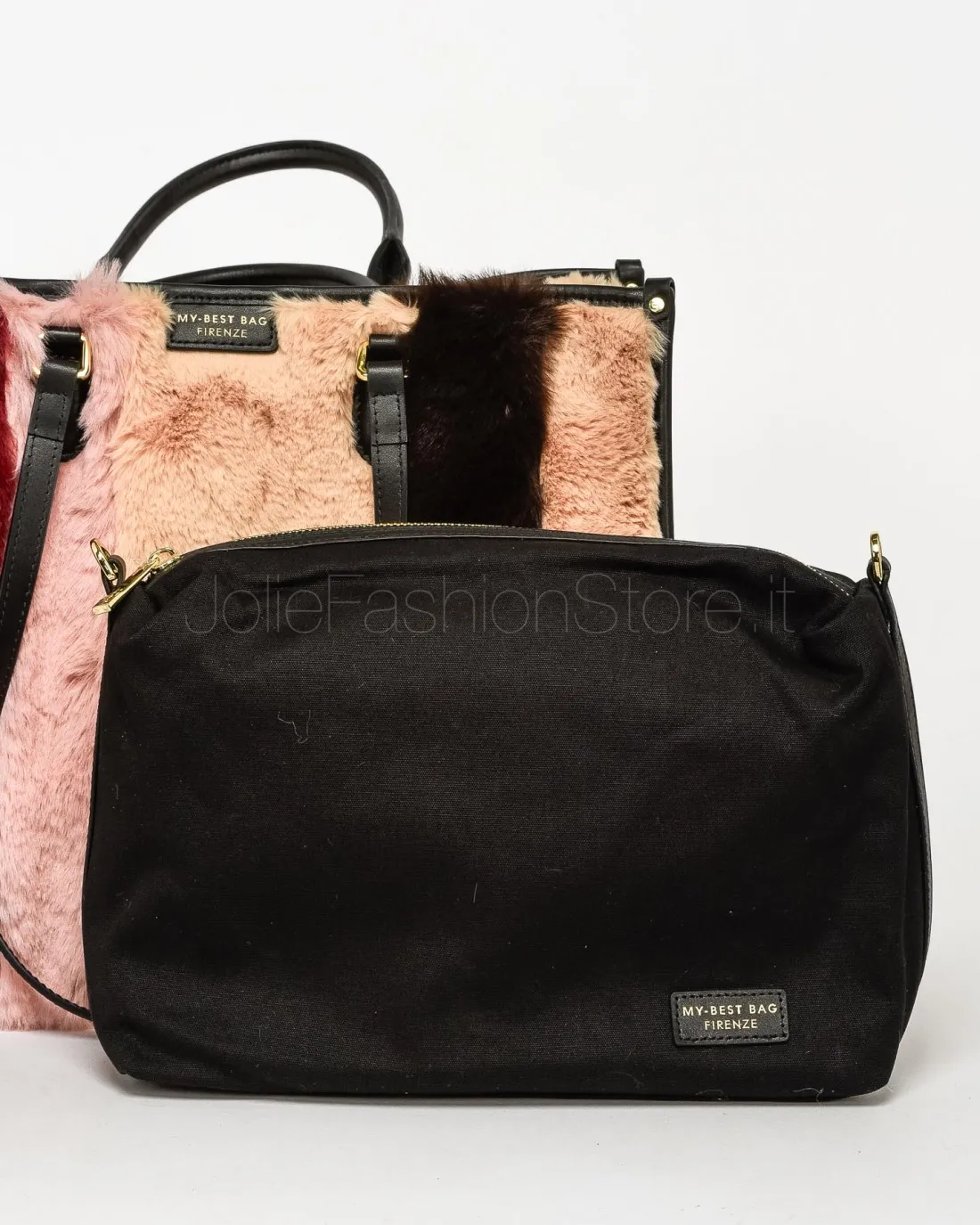 ---------------  ---------------  ---------------  ---------------  --------------My Best Bag Atena Aspen Handbag in Eco Fur Bon