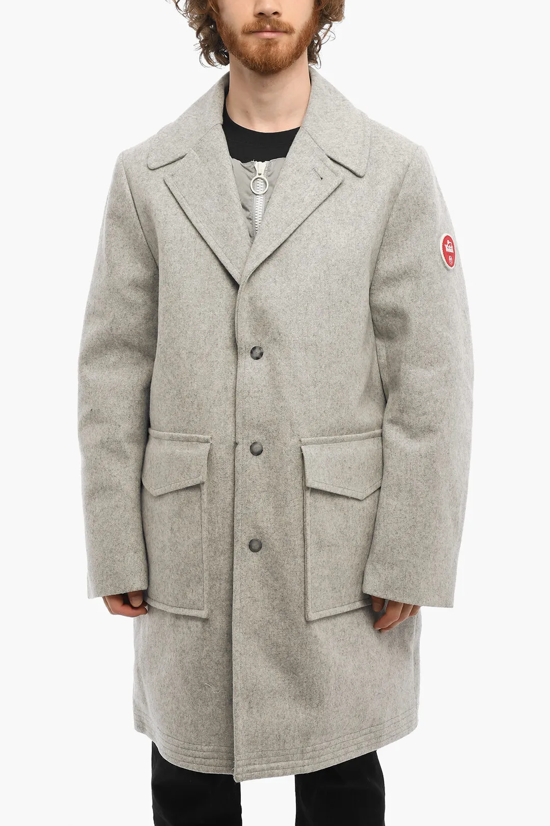 NANAMICA Cappotto Imbottito con Chest Piece Removibile