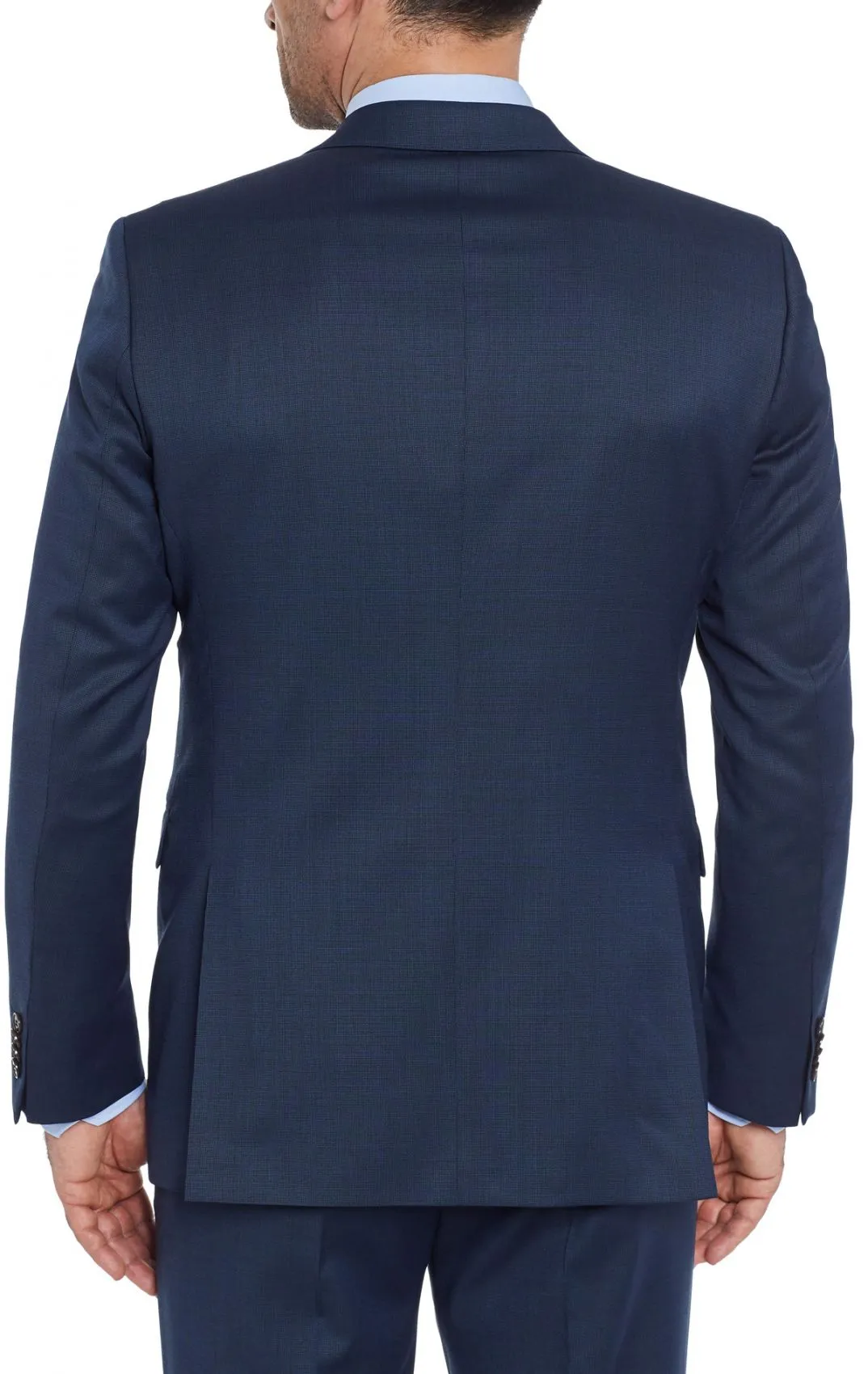 Navy blue dress digel drop six modern fit wool reda 110 's