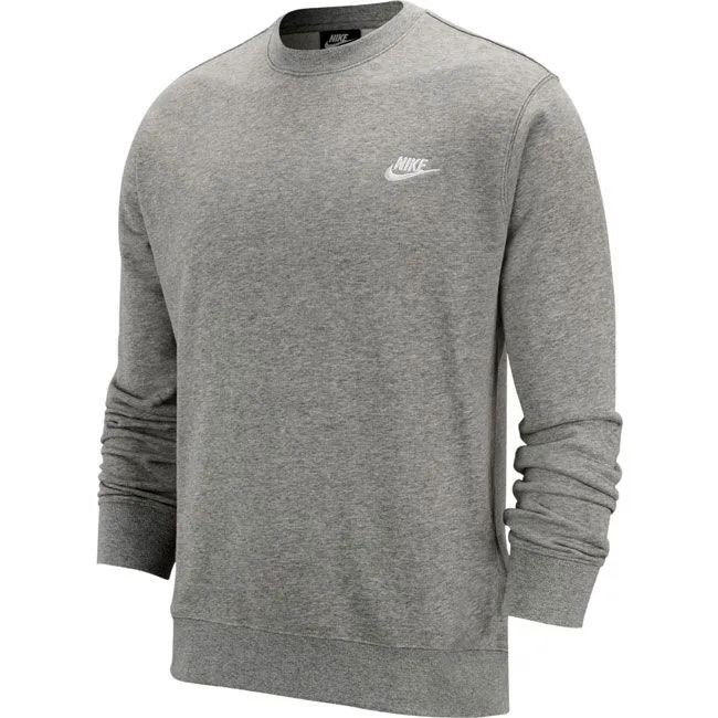 Nike Felpa Sportswear Club Uomo Grigio