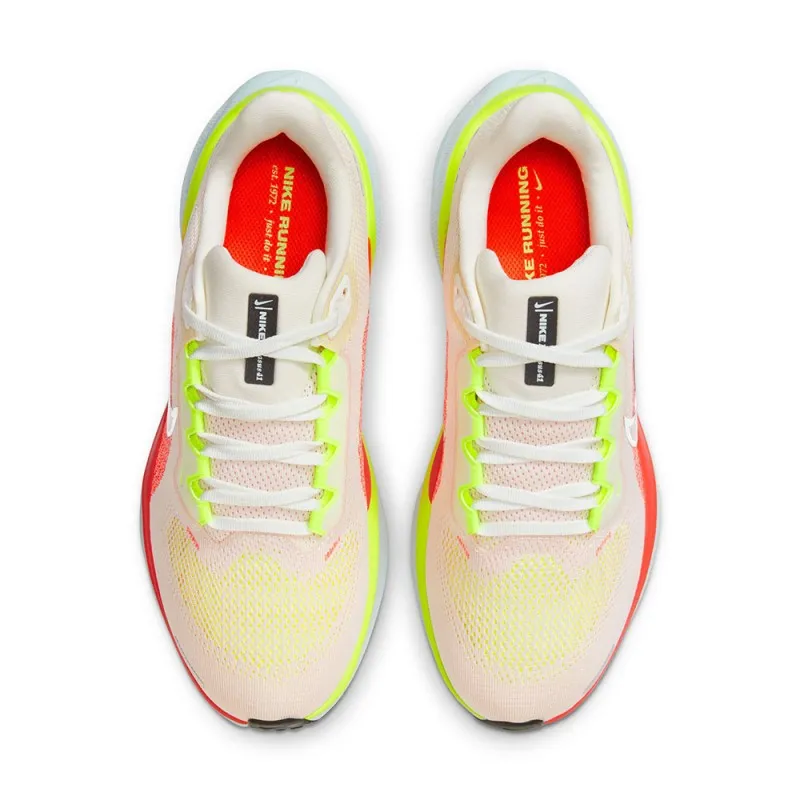 Nike Pegasus 41 Arancio Giallo Bianco - Scarpe Running Donna