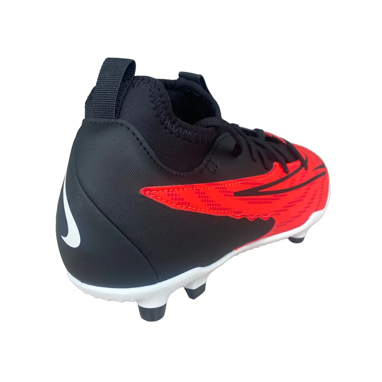 Nike scarpa da calcio da ragazzo Phantom Gx Club DF FG/MG DD9563-600 cremisi-nero-bianco