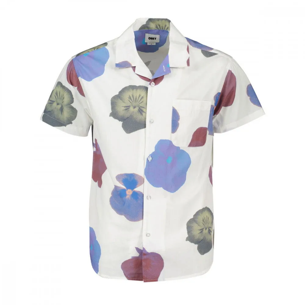 OBEY CAMICIA MANICA CORTA BISCUITS