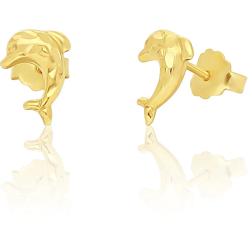 orecchini Bambina Animali GioiaPura Oro 375