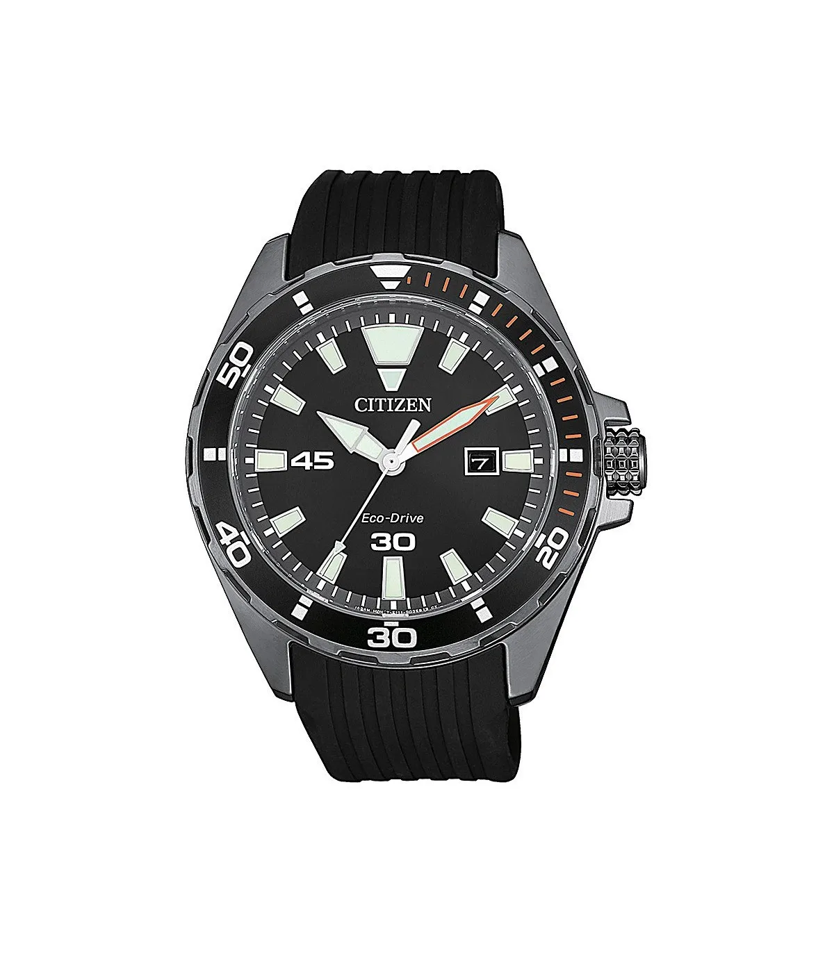 Orologio Uomo Citizen Gomma Nero Ecodrive BM7455-11E