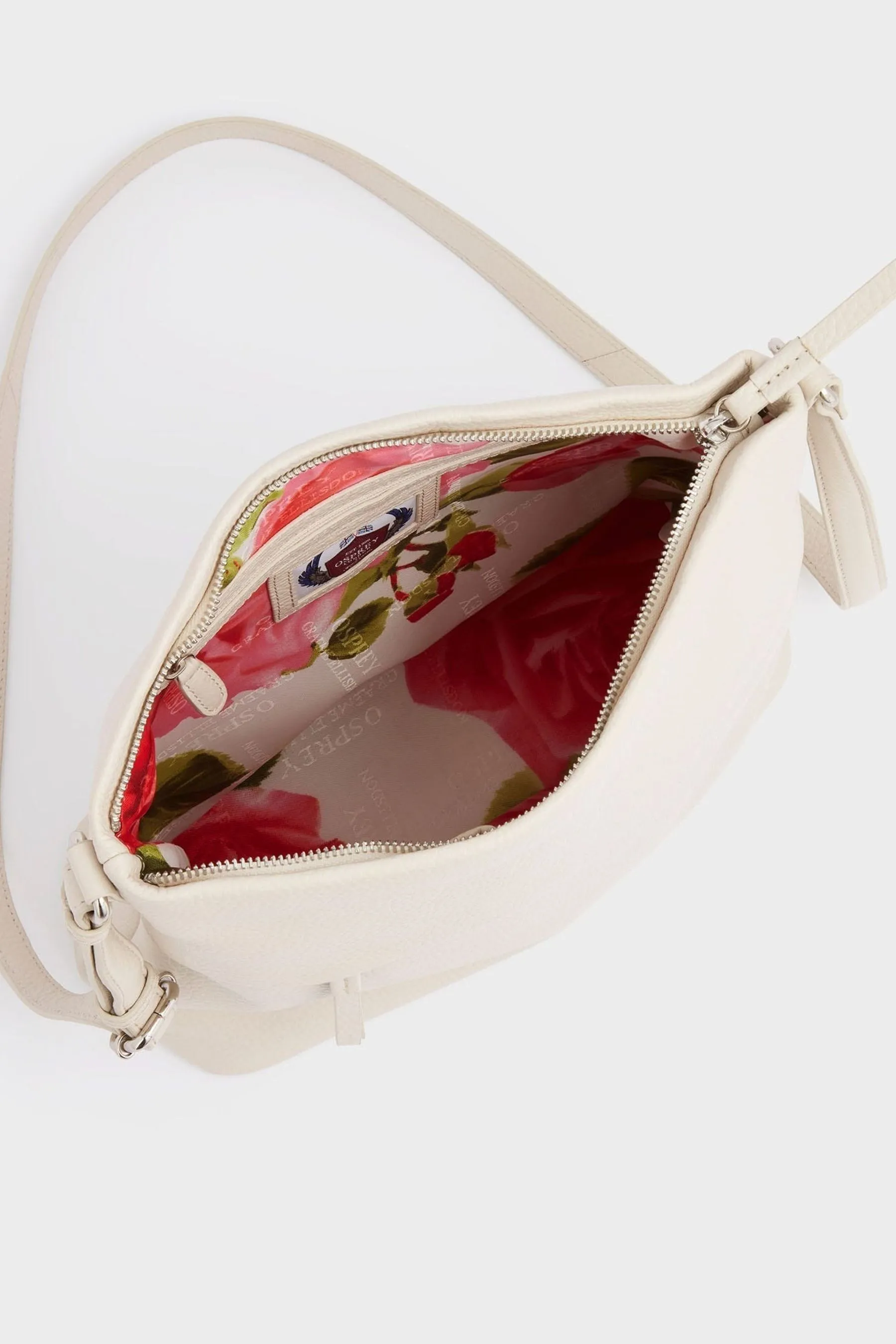 OSPREY LONDON Rosso - Lyra - Borsa a tracolla in pelle    