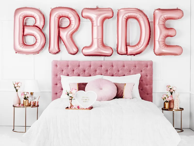 Palloncino bride rosa 2,8 mx 86 cm