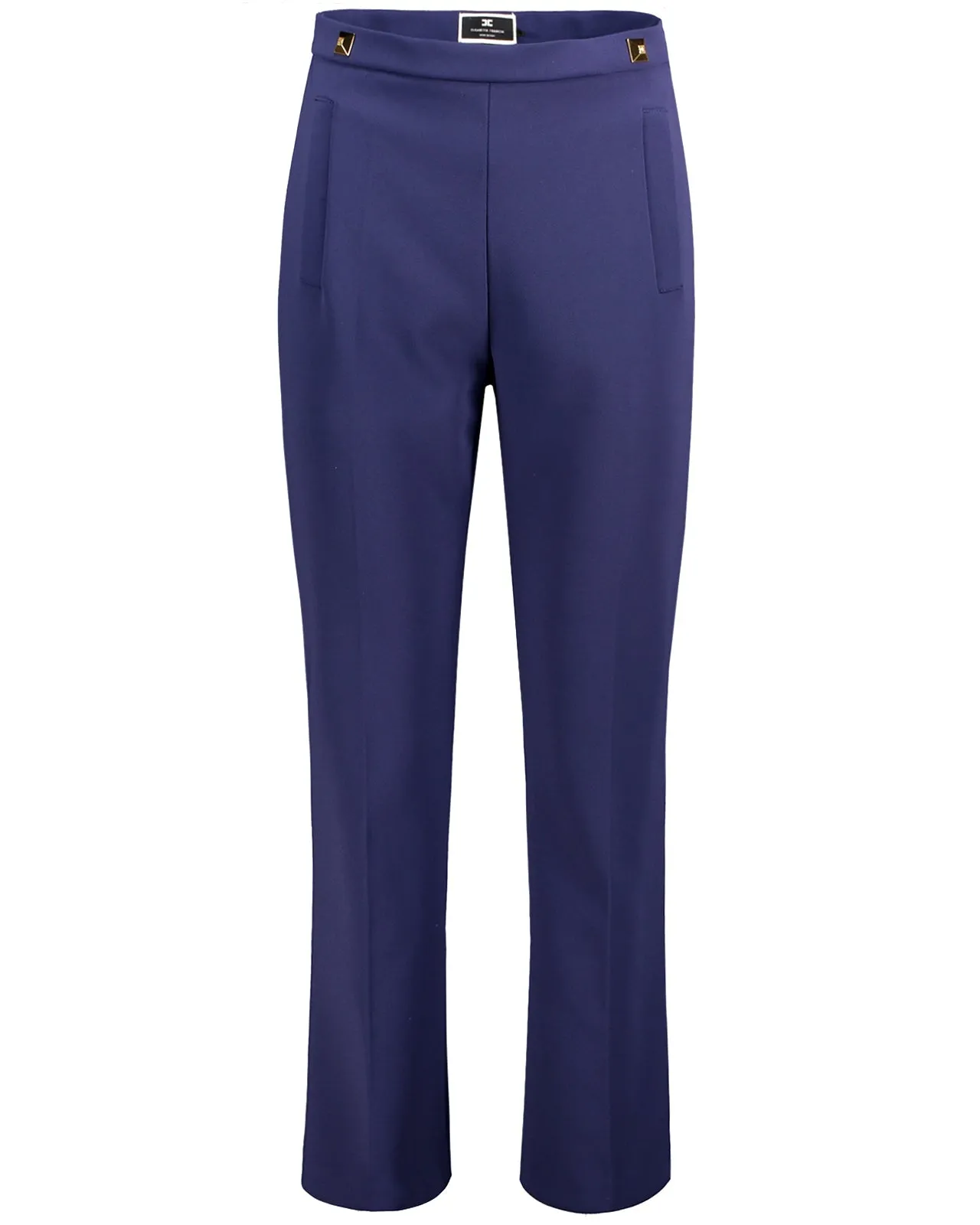 Pantalone crop crepe inchiostro