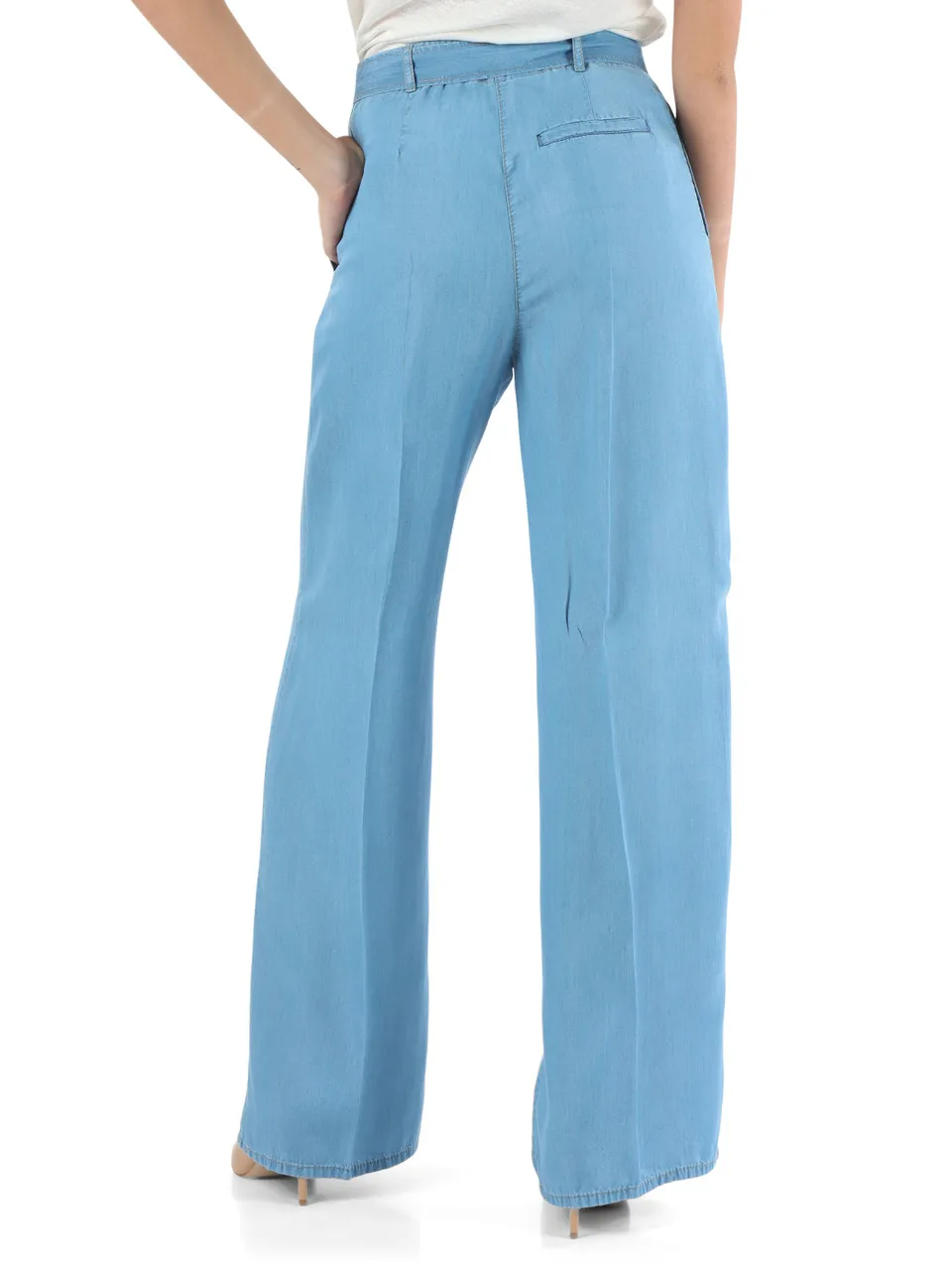 Pantalone in denim leggero di lyocell DINGO