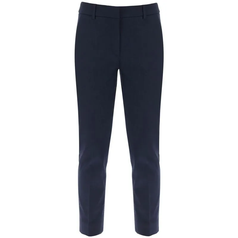 Pantaloni a sigaretta in cotone stretch