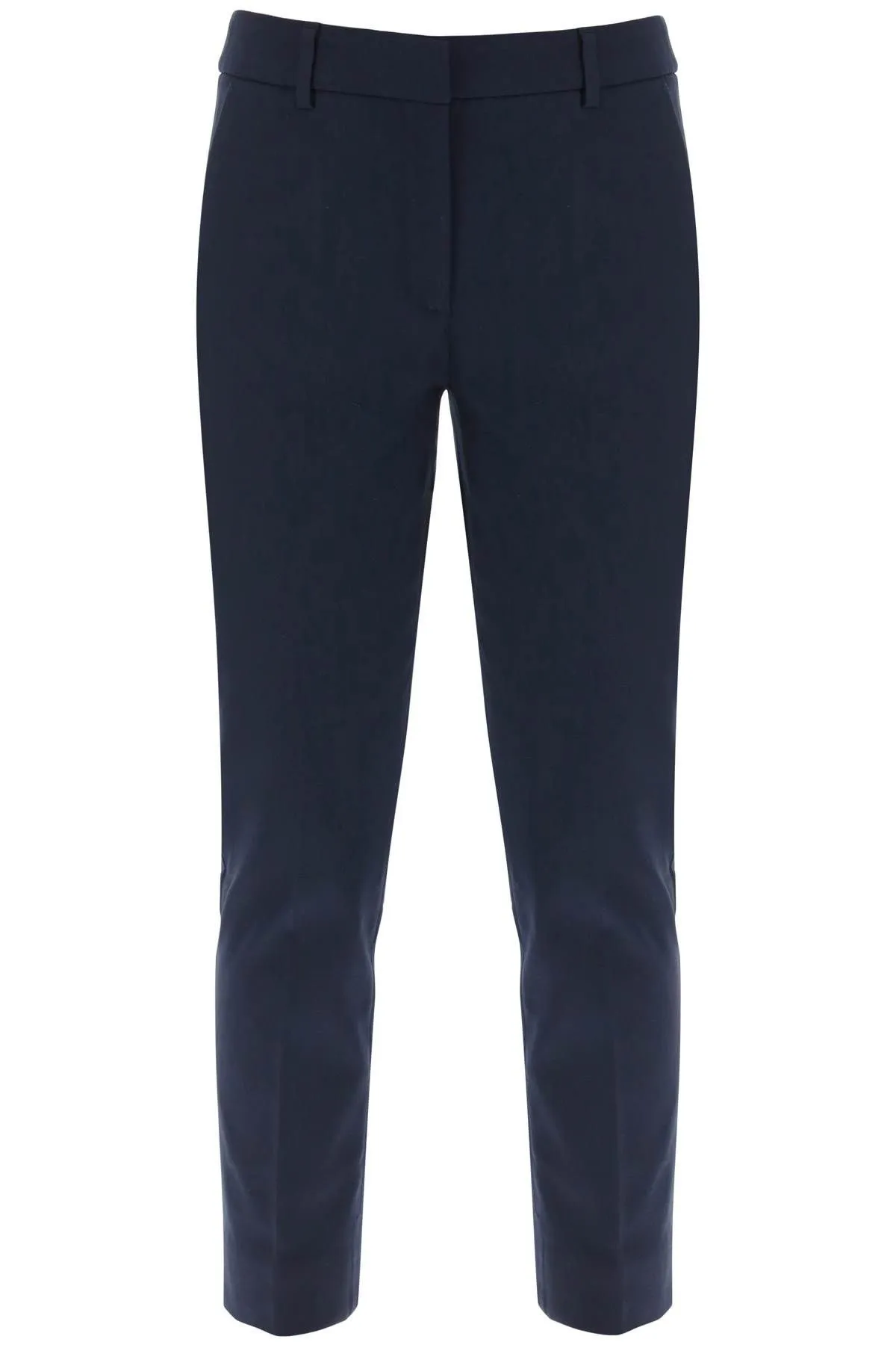 Pantaloni a sigaretta in cotone stretch