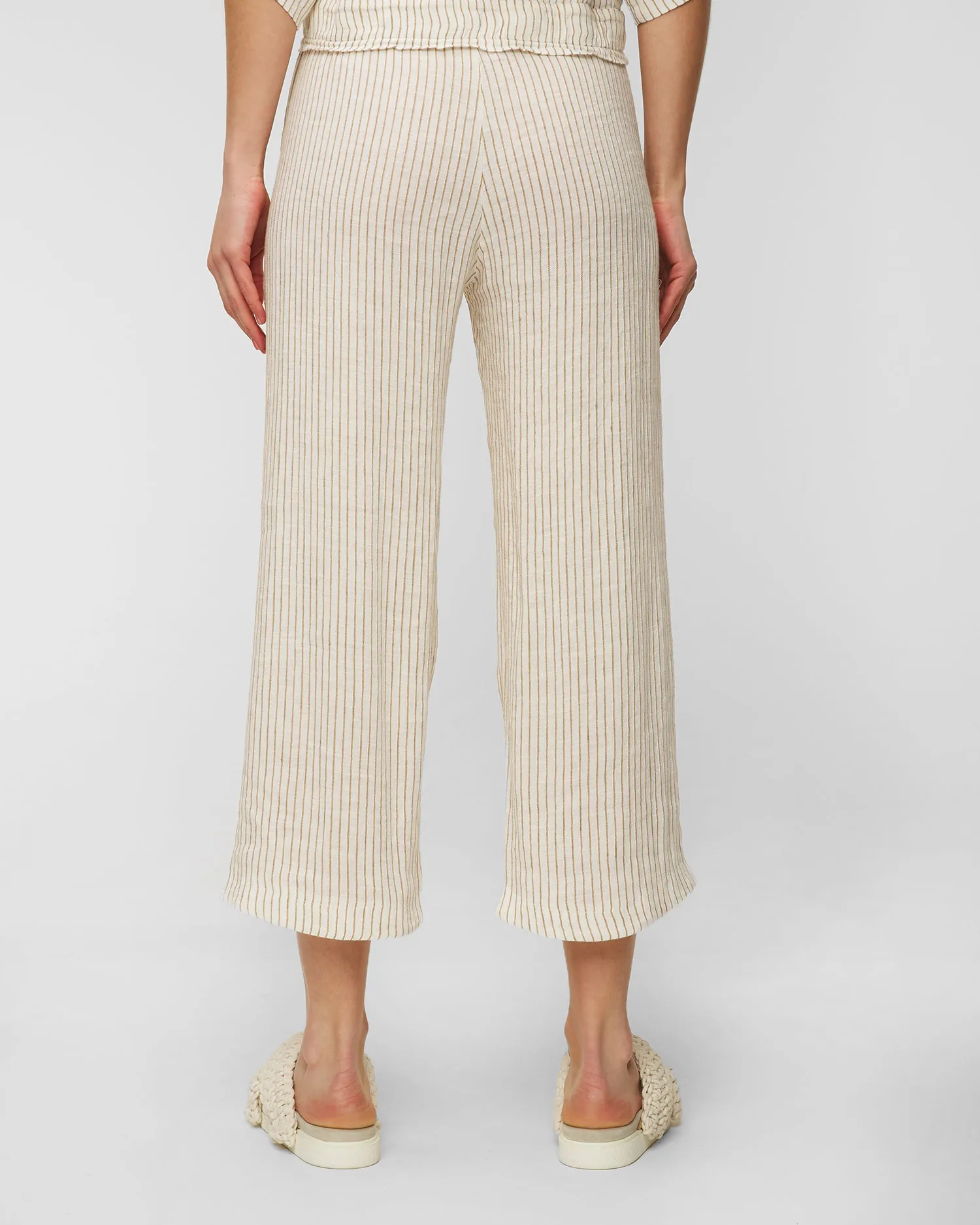 Pantaloni di lino Deha D83538-65101