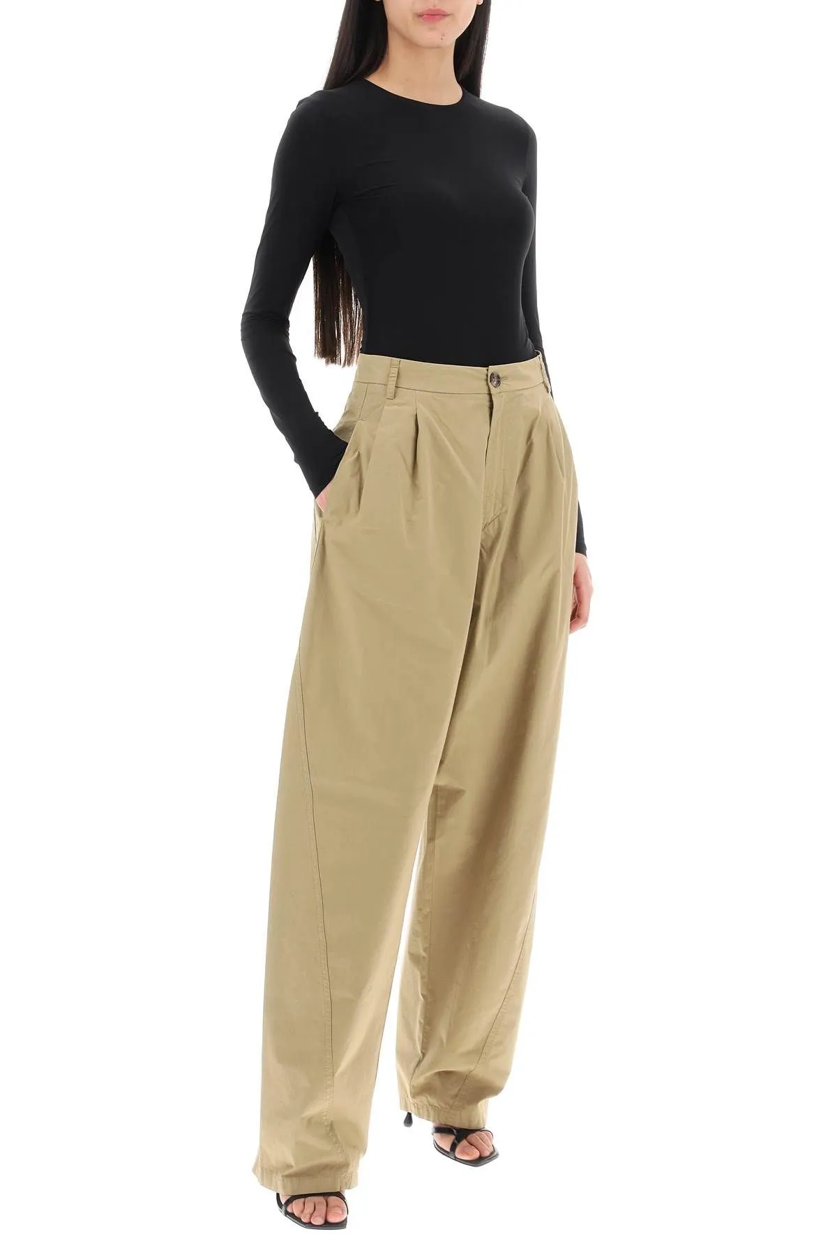 Pantaloni in popeline 'Phebe'