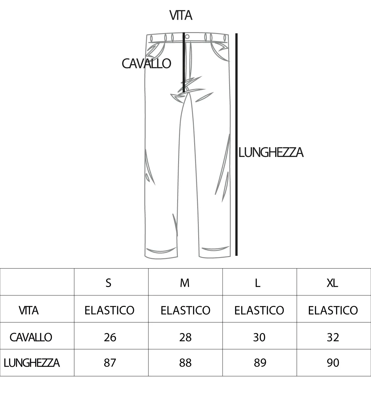 Pantaloni Uomo Pantalaccio Viscosa Casual Comodo Tinta Unita Verde GIOSAL-P5048A