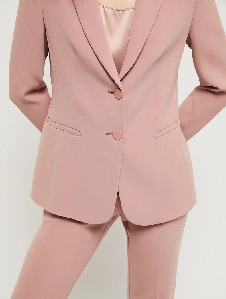 Pennyblack Blazer revers in tessuto fluido VERMUT